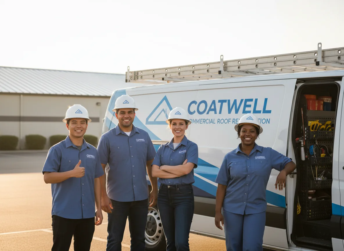 Commercial roof coating company in Scottsville, NY